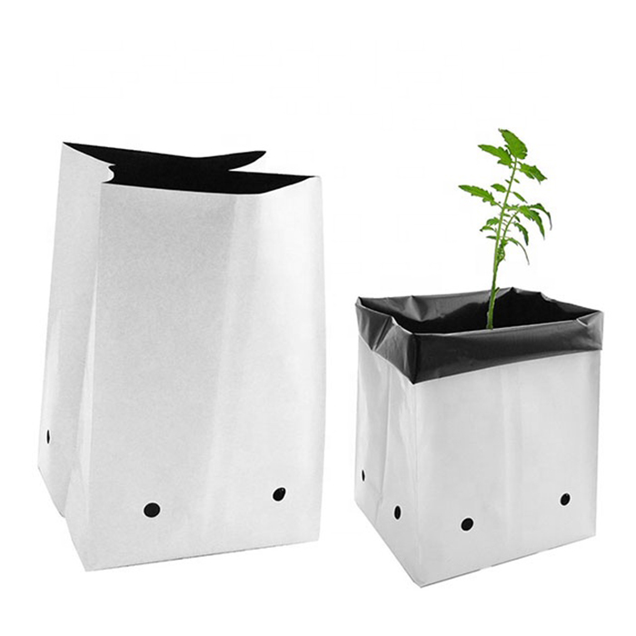 Black and White Plant Nursery Bag